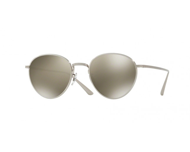 Oliver Peoples Brownstone 2 Brushed Gold Gold Mirror