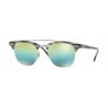 Ray-Ban RB3816 Silver Green Mirror Blue Gradient