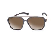 Ic! Berlin Henrik B.L Rocky Grey Rough Bronze Grey Matt/Dark Brown Mirrored Polarized