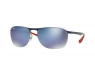 Ray-Ban RB4302M Edition Limitée Scuderia Ferrari Blue Polar HD