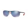 Ray-Ban RB4302M Edition Limitée Scuderia Ferrari Blue Polar HD