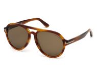 Tom Ford Roxy-02 Yellow Havana Brown Lenses