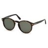 Tom Ford Ian-02 Dark Havana Green Lenses