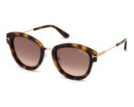 Tom Ford Mia-02 Dark Havana Brown Mirror