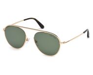 Tom Ford Keith-02 Shiny Gold Green Grey 