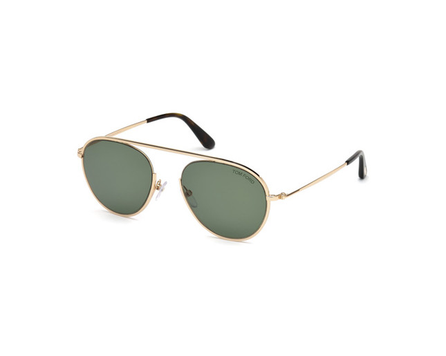 Tom Ford Keith-02 Shiny Gold Green Grey 