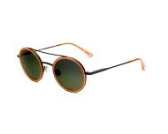 Etnia Barcelona Prati Orange & Black Polarized HD lenses