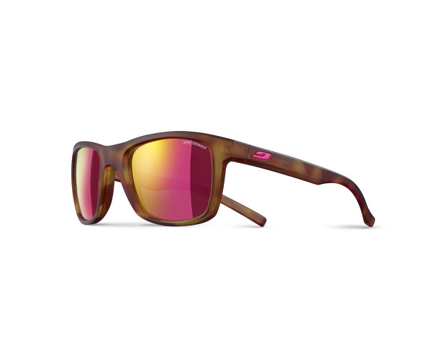 Julbo Lunette de Soleil Beach Ecaille mat Spectron 3 Flash Rose J4771151 ICE Lunettes de soleil IceOptic