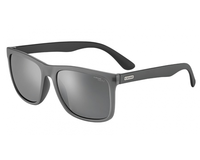 Cébé Hipe Matt Black Translucent Zone Grey Cat.3 AR - CBHIPE1 - Sunglasses  - IceOptic