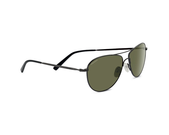 Serengeti Alghero Shiny Dark Gunmetal-Polarized 555nm