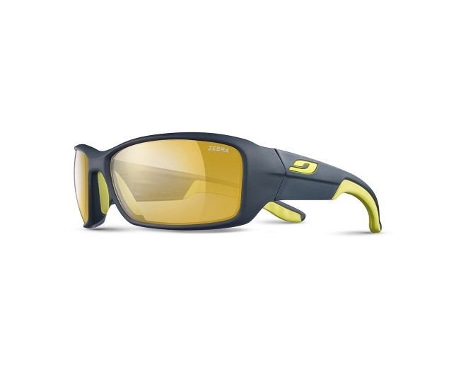 Julbo Run Bleu Fonc Jaune REACTIV Performance 2 4 Flash Or J3703136 Lunettes de soleil IceOptic