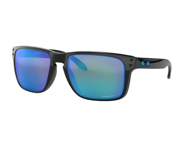 Oakley Holbrook XL OO941 Polished Black Prizm saphire OO9117 03 Sunglasses IceOptic