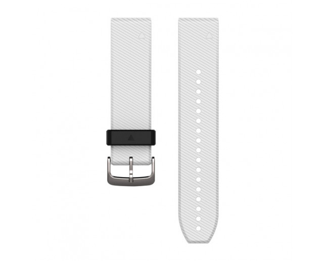 Garmin Bracelet Fénix 5 QuickFit Silicone Blanc