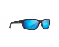 Maui Jim Kanaio Coast Bleu noir mat translucide avec strie-Bleu Hawaï