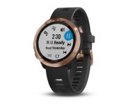 Garmin Forerunner 645 Music Cuivre bracelet Noir