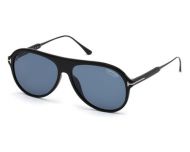 Tom Ford Nicholai-02 Matt Black Grey Polarized