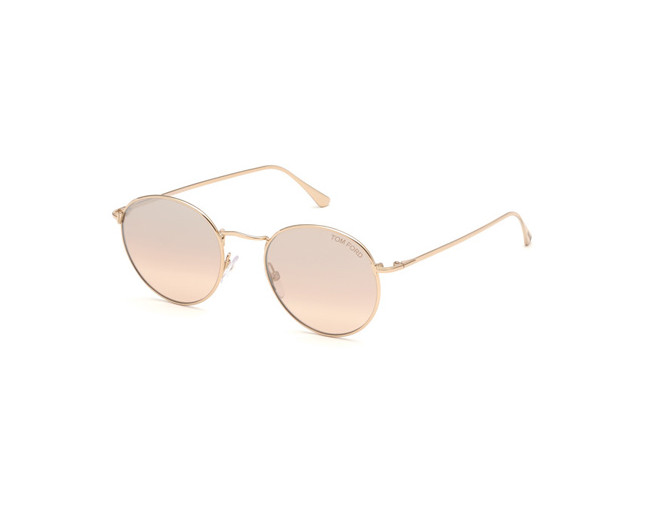 Tom Ford Ryan 02 Rose Gold Purple Mirror TF0649 33Z ICE Sunglasses IceOptic