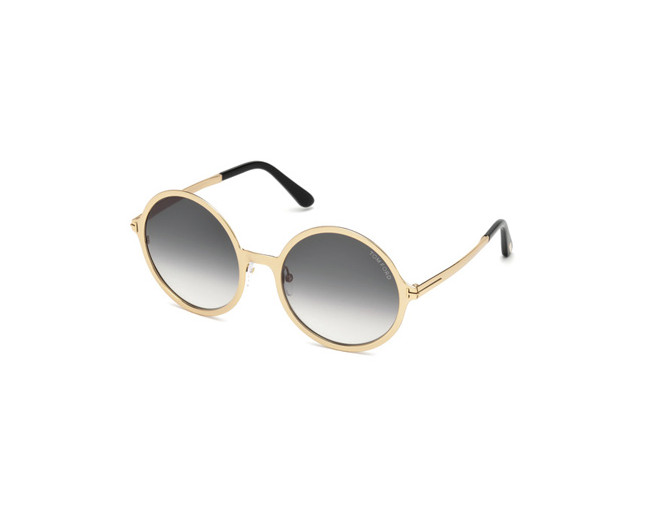 Tom Ford Ava-02 Gold Rose Grey Smoke