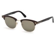 Tom Ford Laurent-02 Matt Brown Grey Mirror