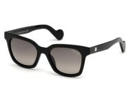 Moncler ML0040 Shiny Black Grey Shaded