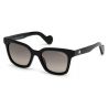 Moncler ML0040 Shiny Black Grey Shaded