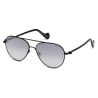 Moncler ML0056 Matte Black Grey Mirror