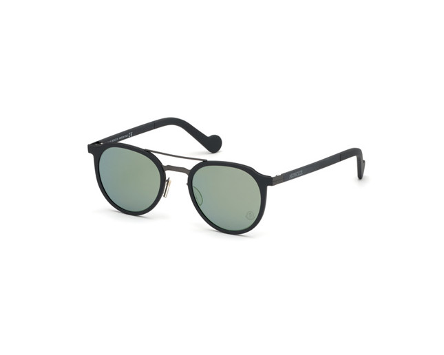 Moncler ML0065 Crystal Grey Green Mirror