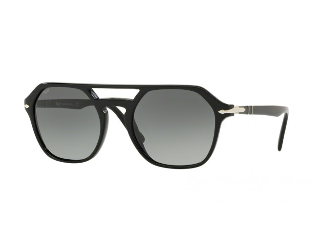 Persol 3206S Black Gray Gradient