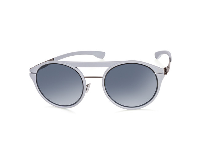 IC! Berlin Alley-oop Graphite Light Grey Moonlight Mirrored Polarized