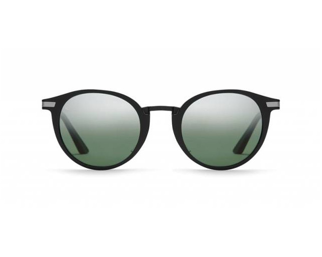 Barberini Magellano BR1803 Matt balck platinum gradient emerald Polarized Platinum BR1803 02 Lunettes de soleil IceOptic