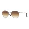 Ray-Ban Round Metal Arista Gunmetal Crystal Brown Gradient