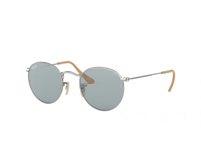 Ray-Ban Round Metal Arista Crystal Green 