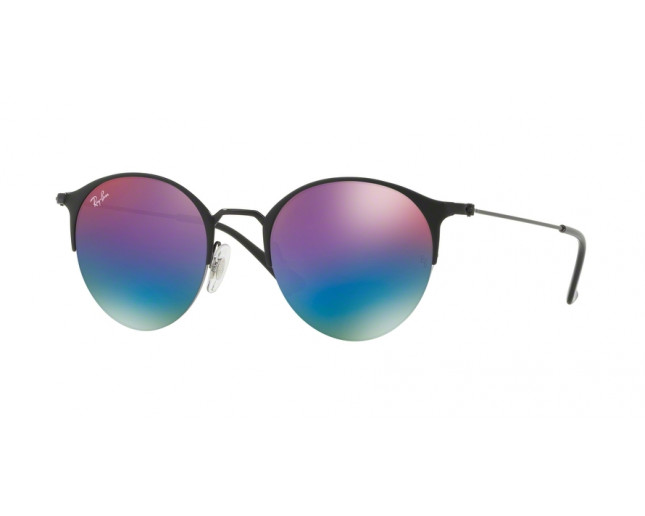 Ray Ban RB3578 Gold top Shiny Black Light rey Gradient Grey