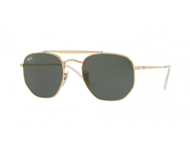 Ray-Ban The Marshal Gold Green Crystal 