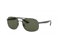 Ray-Ban RB3593 Black Green Polarized 