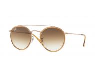 Ray-Ban RB3647N Copper Bronze Clear Gradient Brown