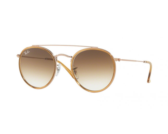 ray ban double bridge brown