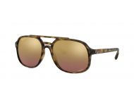 Ray-Ban RB4312CH Matte Havana Gold Gradient Mirror