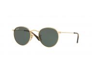 Ray Ban Round Metal Junior Gold-Gray green