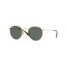 Ray Ban Round Metal Junior Gold-Gray green