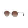 Ray Ban Round Metal Junior Gun-Brun dégradé