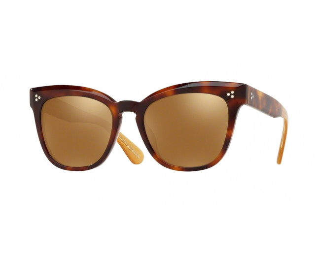 Oliver Peoples Marianela Dark Mahogany Auburn Gold