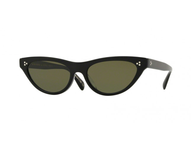 Oliver Peoples Zasia Black Green Lenses