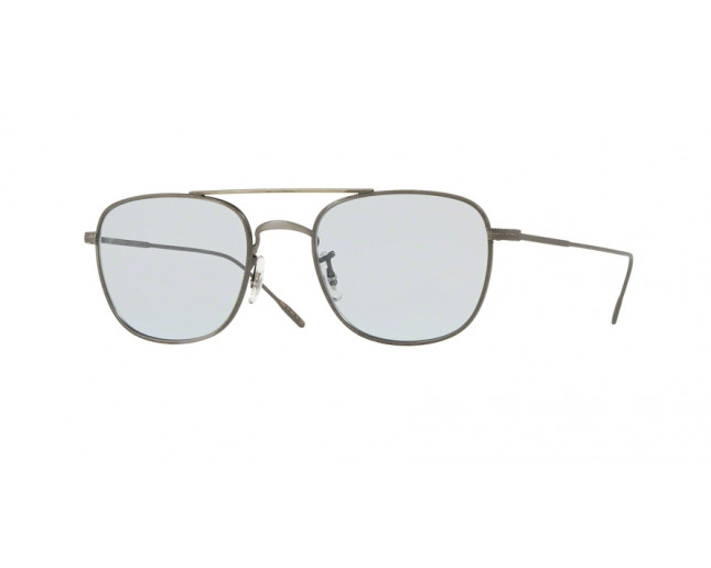 Oliver Peoples Kress New Antique Pewter Gunmetal Blue Lenses