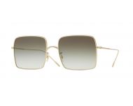 Oliver Peoples Rassine Soft Gold Olive Gradient Lenses