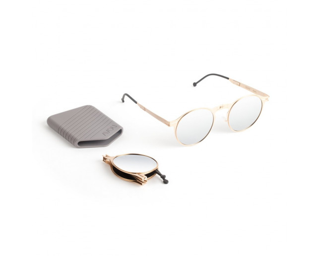 Roav Balto Brush Gold Silver Mirror Lenses