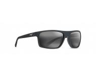 Maui Jim Byron Bay Matte Black Rubber Neutral Grey