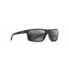 Maui Jim Byron Bay Matte Black Rubber Neutral Grey