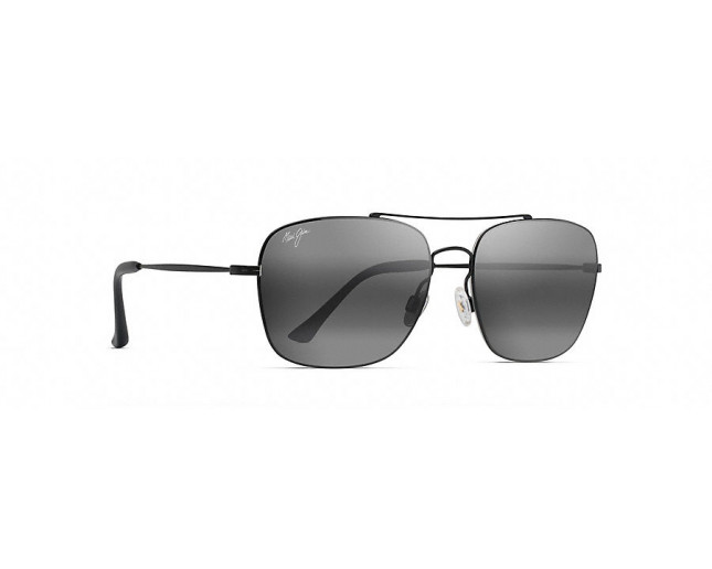 Maui Jim Lava Tube Black Matte Neutral Grey