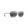 Maui Jim Lava Tube Black Matte Neutral Grey